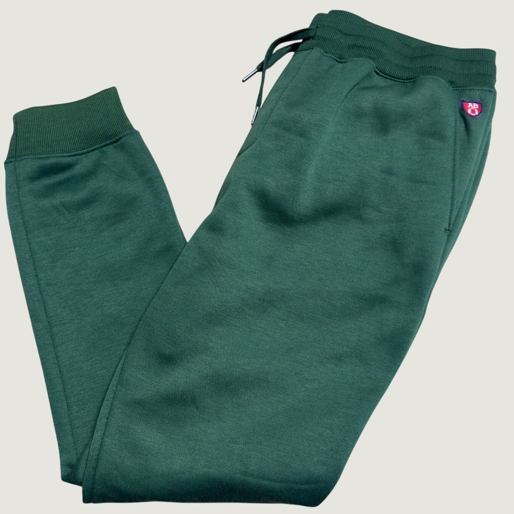Arthur Beale Jogger Pants XL Green Mens Athletic Sweatpants Drawstring Fleece